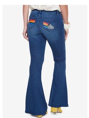 Star Wars Her Universe Rainbow Flare Jeans